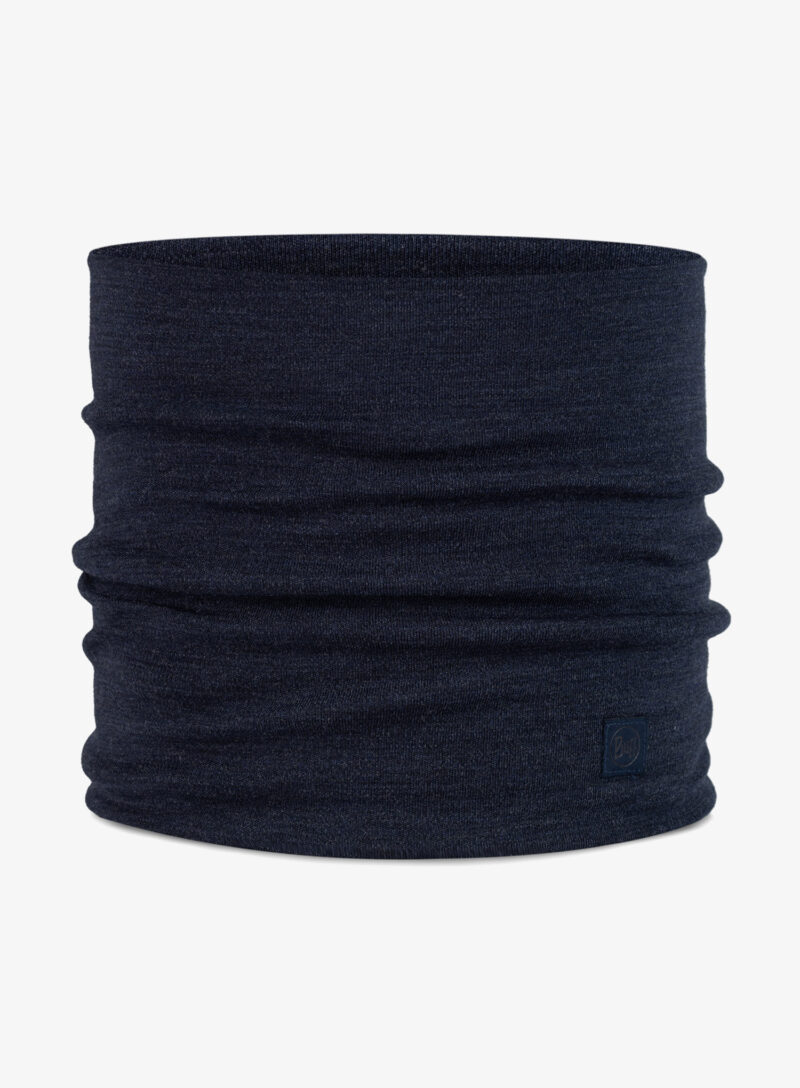 Bandana circulara Buff Heavyweight Merino Wool - solid indigo