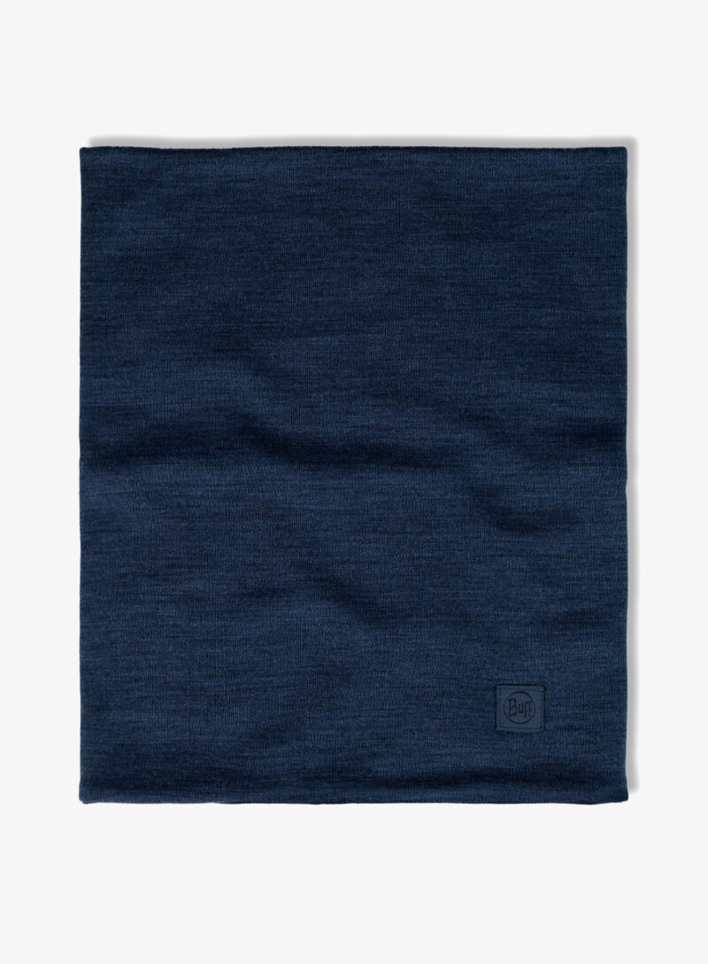 Cumpăra Bandana circulara Buff Heavyweight Merino Wool - solid night blue