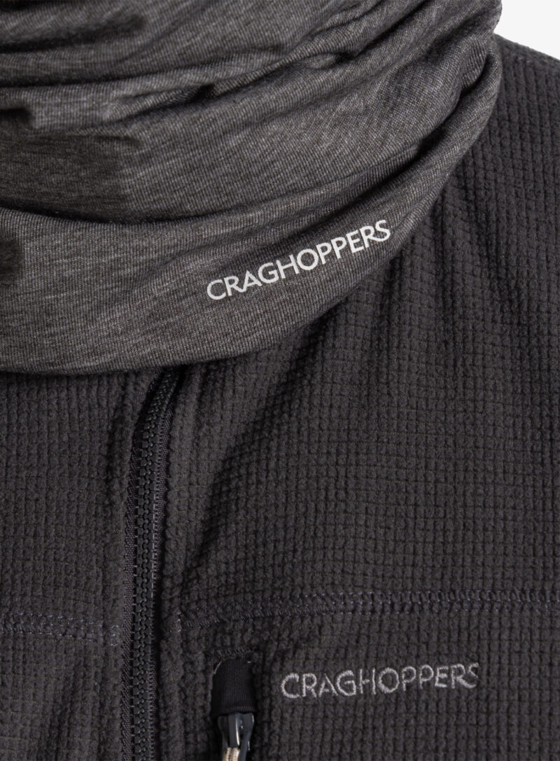 Original Bandana circulara Craghoppers NosiLife Tube Scarf II - black pepper marl