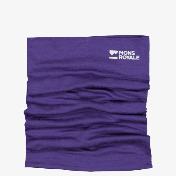 Bandana circulara Mons Royale Double Up Neckwarmer - violet