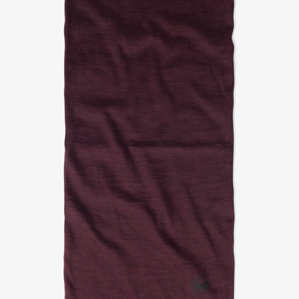 Bandana multifunctionala Buff Lightweight Merino Wool - solid garnet