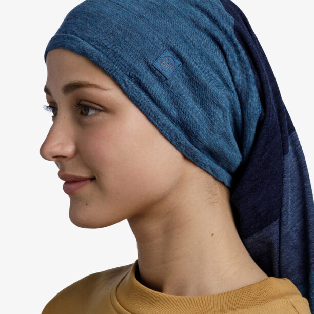 Preţ Bandana multifunctionala Buff Merino Move - denim