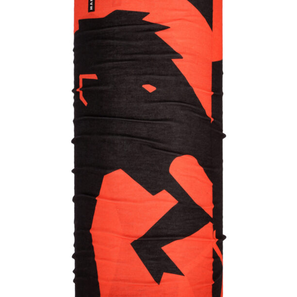 Bandana multifunctionala Mammut Neck Gaiter Logo - mammut red/black preţ