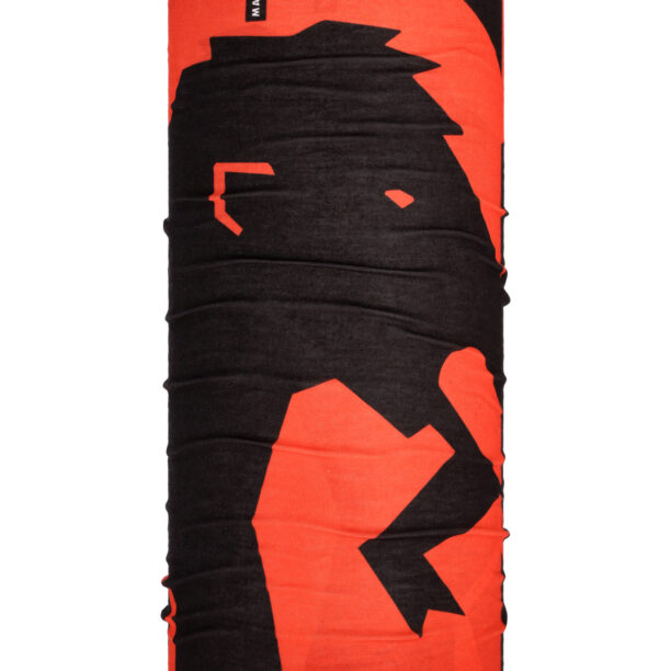 Bandana multifunctionala Mammut Neck Gaiter Logo - mammut red/black