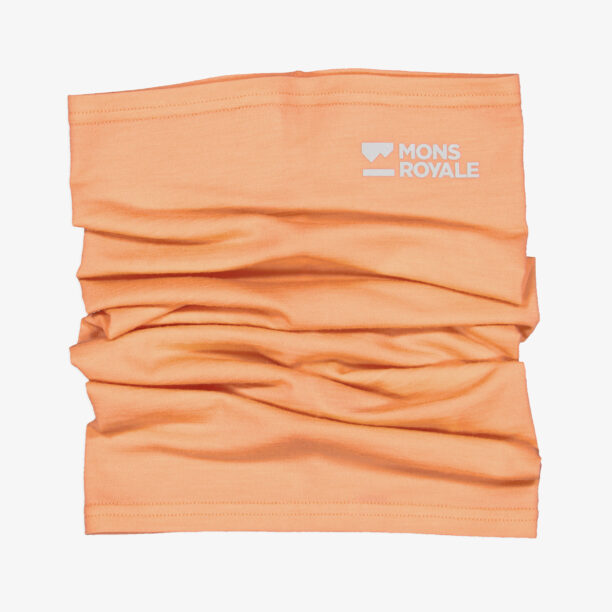 Bandana multifunctionala Mons Royale Daily Dose Merino Flex 200 Neckwarmer - punch