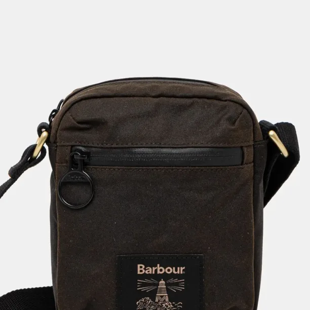 Barbour borseta culoarea verde