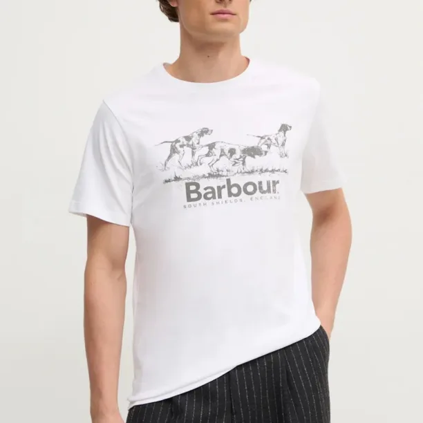 Barbour tricou din bumbac barbati