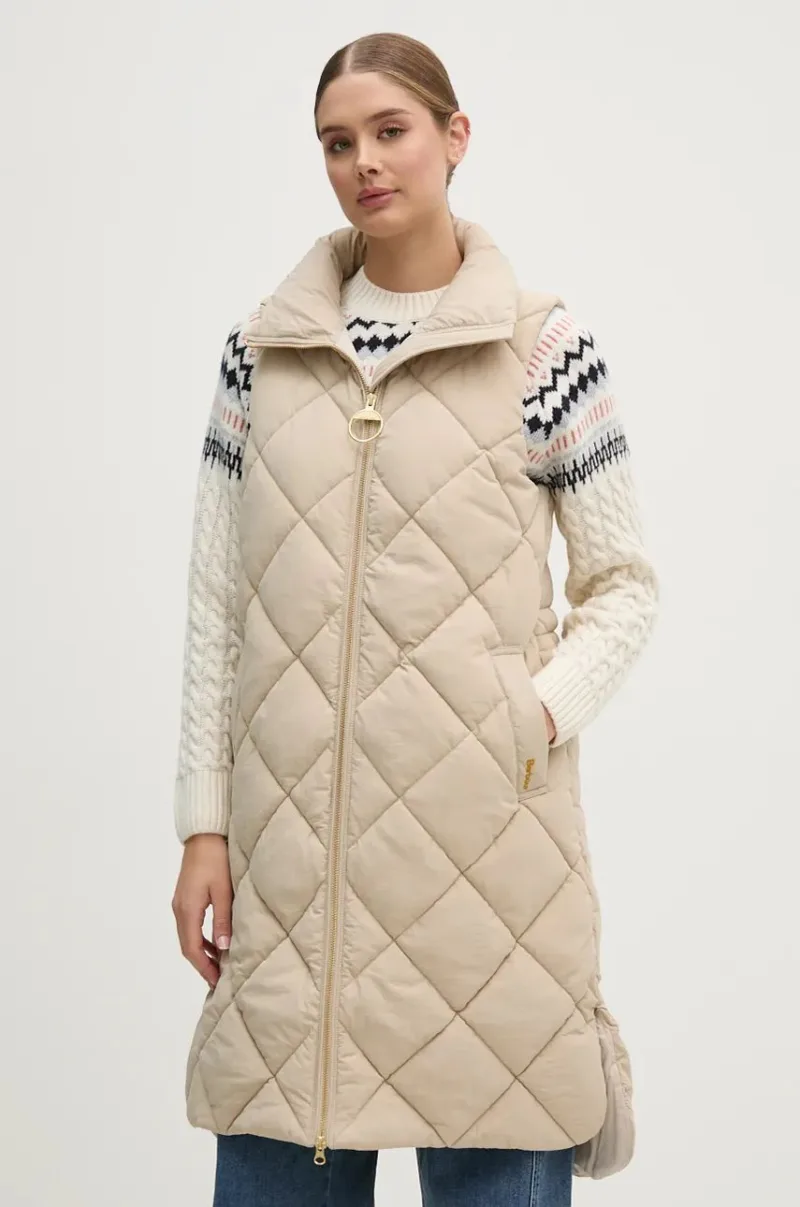 Barbour vesta Leverton Puffer Gilet femei