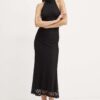 Bardot rochie OLA culoarea negru