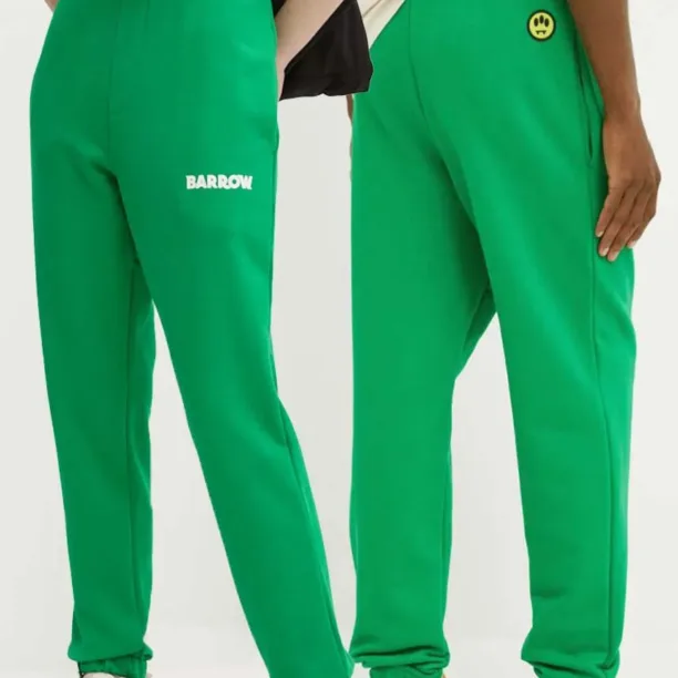 Barrow pantaloni de trening culoarea verde