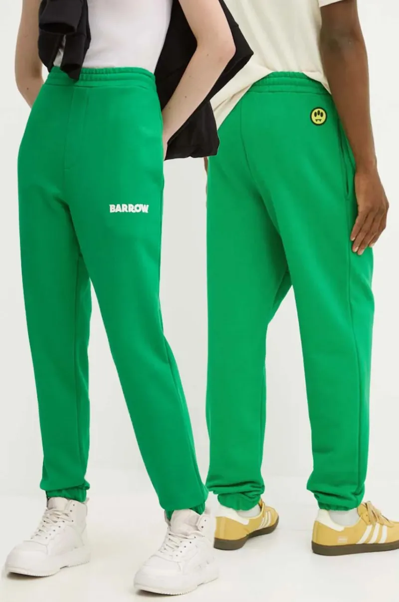 Barrow pantaloni de trening culoarea verde