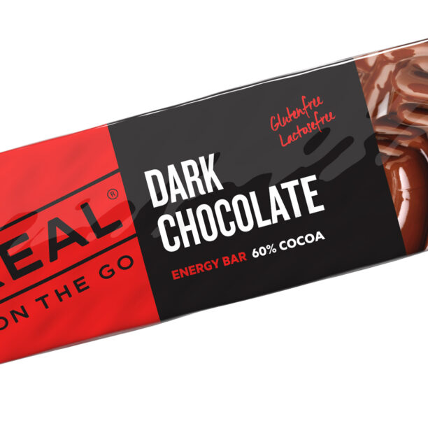 Baton energizant Real Turmat Energy Bar Dark Chocolate 50 g preţ