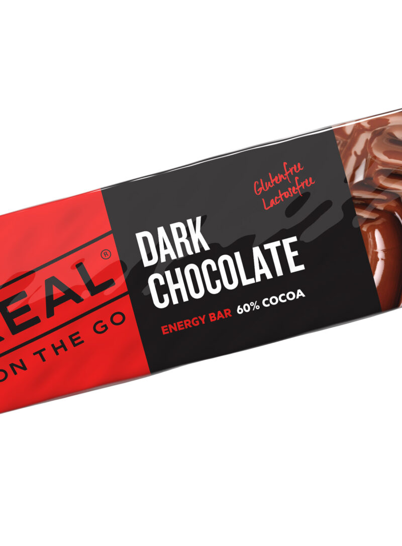 Baton energizant Real Turmat Energy Bar Dark Chocolate 50 g preţ