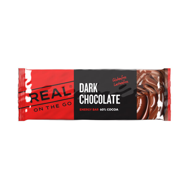 Baton energizant Real Turmat Energy Bar Dark Chocolate 50 g