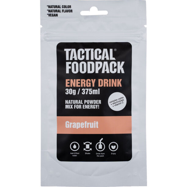 Băutură energizantă Tactical Foodpack Energy Drink 375 ml - grapefruit