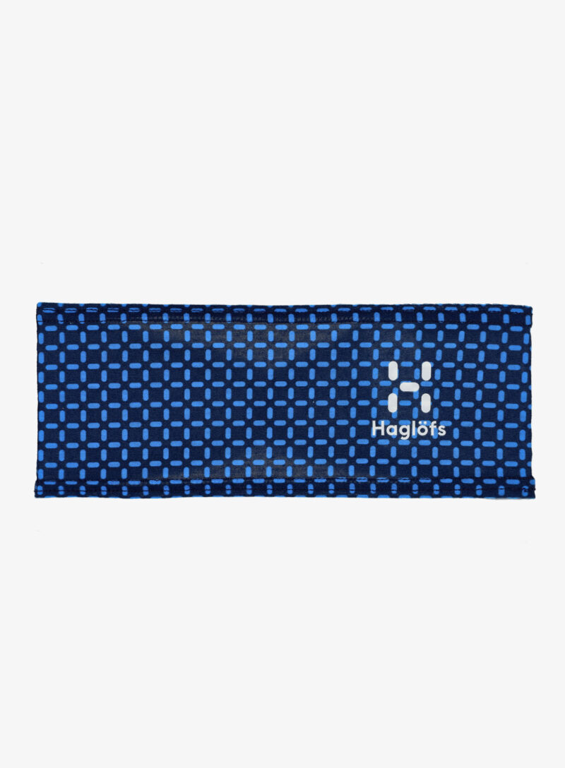 Bentiță de alergare Haglofs L.I.M Quickdry Headband - tarn blue