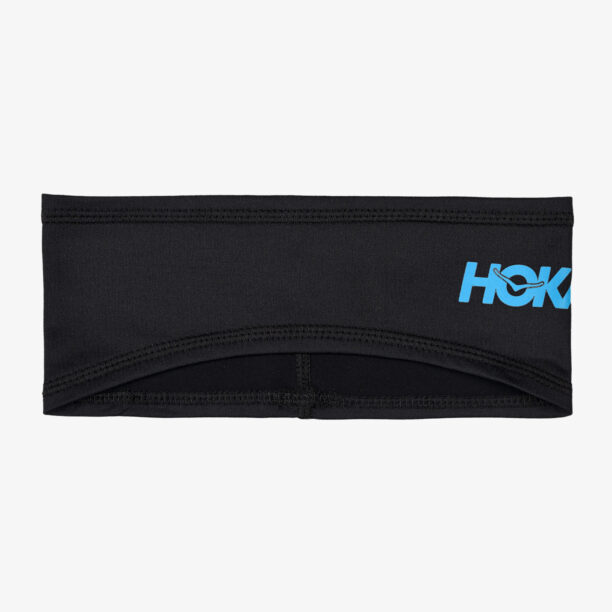 Bentiță de alergare Hoka ColdSnap Fleece Headband - black