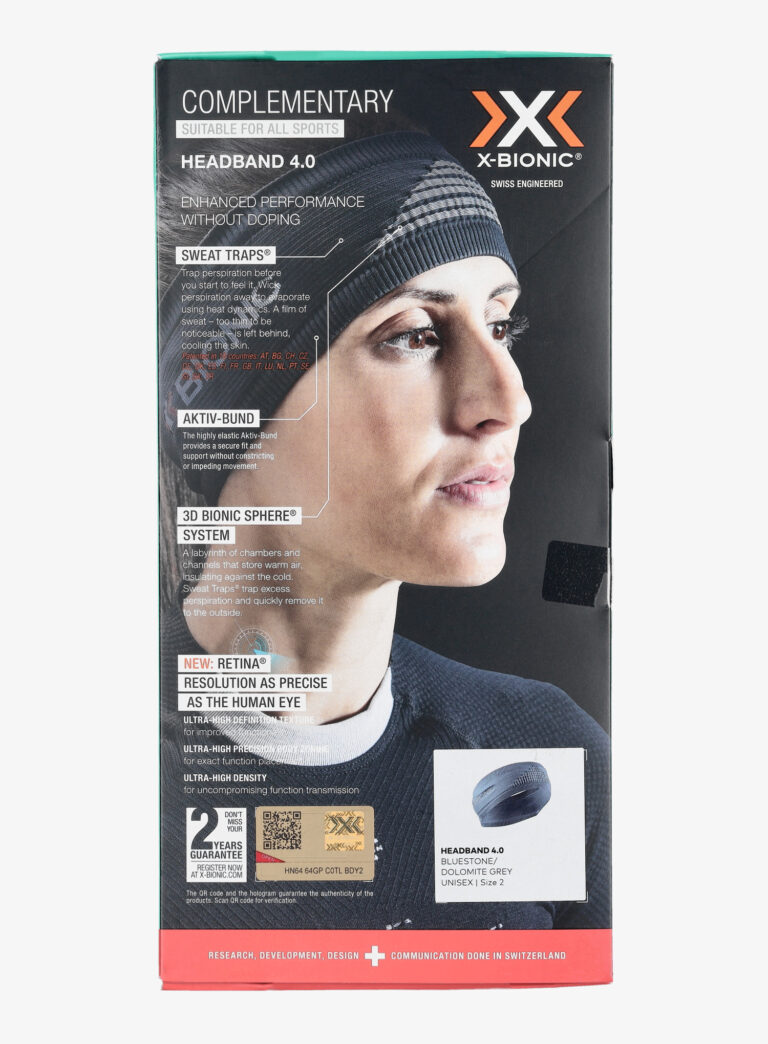 Preţ Bentita sport X-Bionic Headband - bluestone/dolomite grey