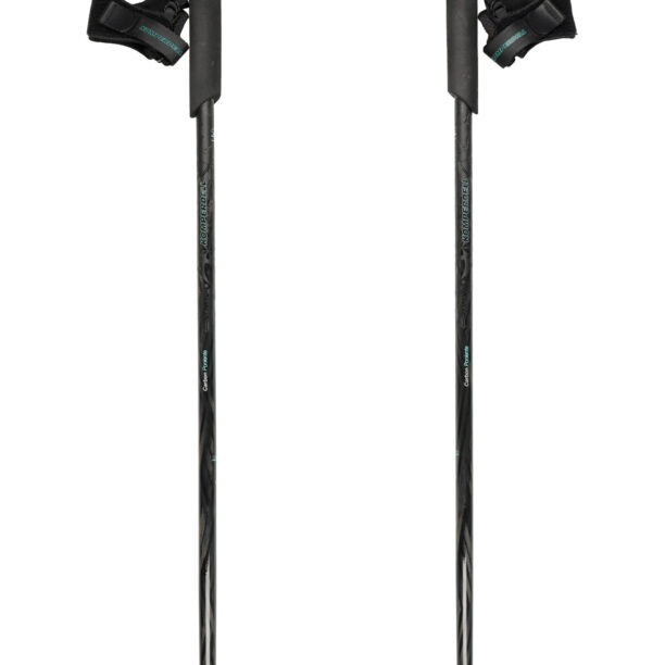 Bețe nordic walking Komperdell Poniente Carbon Pure - black preţ