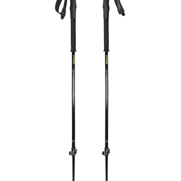 Bete schi de tura Kohla Vertical Pro Pole - black/sulphur