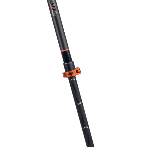 Preţ Bete schi de tura Komperdell Carbon C2 Ultralight - black/orange