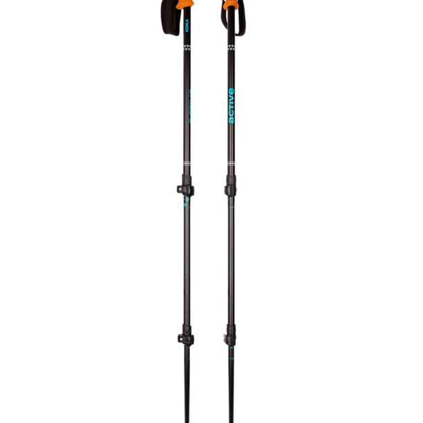 Bețe trekking Kohla Active Pole - black/dresden blue