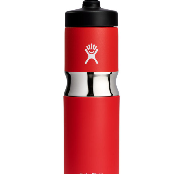 Bidon apa ciclism Hydro Flask 20 oz Wide Mouth Insulated Sport Bottle (591 ml) - goji