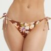 Billabong chiloti de baie JUNGLE BLISS culoarea maro