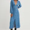 Billabong rochie Cool Night midi