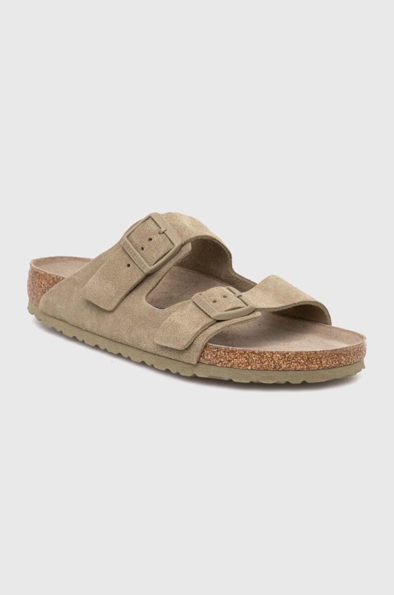 Birkenstock papuci din piele Arizona SFB bărbați