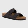 Birkenstock papuci din piele Arizona femei