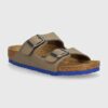 Birkenstock slapi copii Arizona culoarea bej