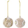 Bloomingville globuri de pom Eleanore Ornament 2-pack