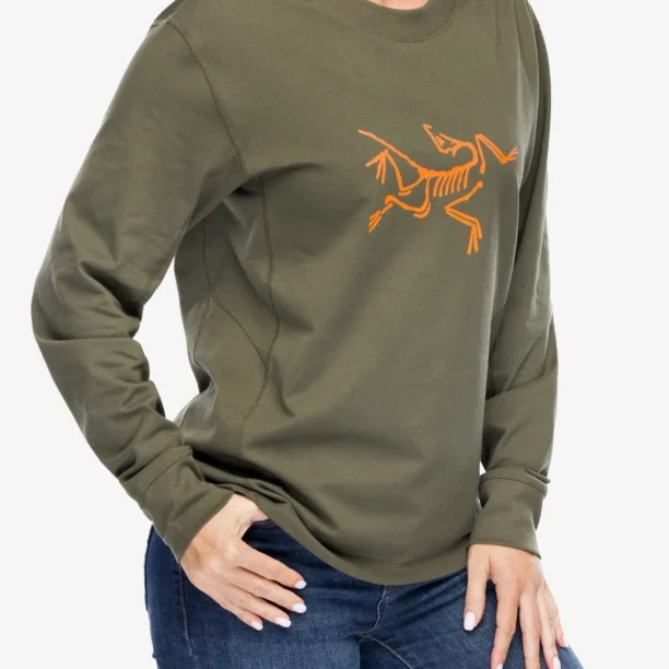 Cumpăra Bluza cu maneca lunga femei Arcteryx Archaeopteryx Logo LS - tatsu/solaris