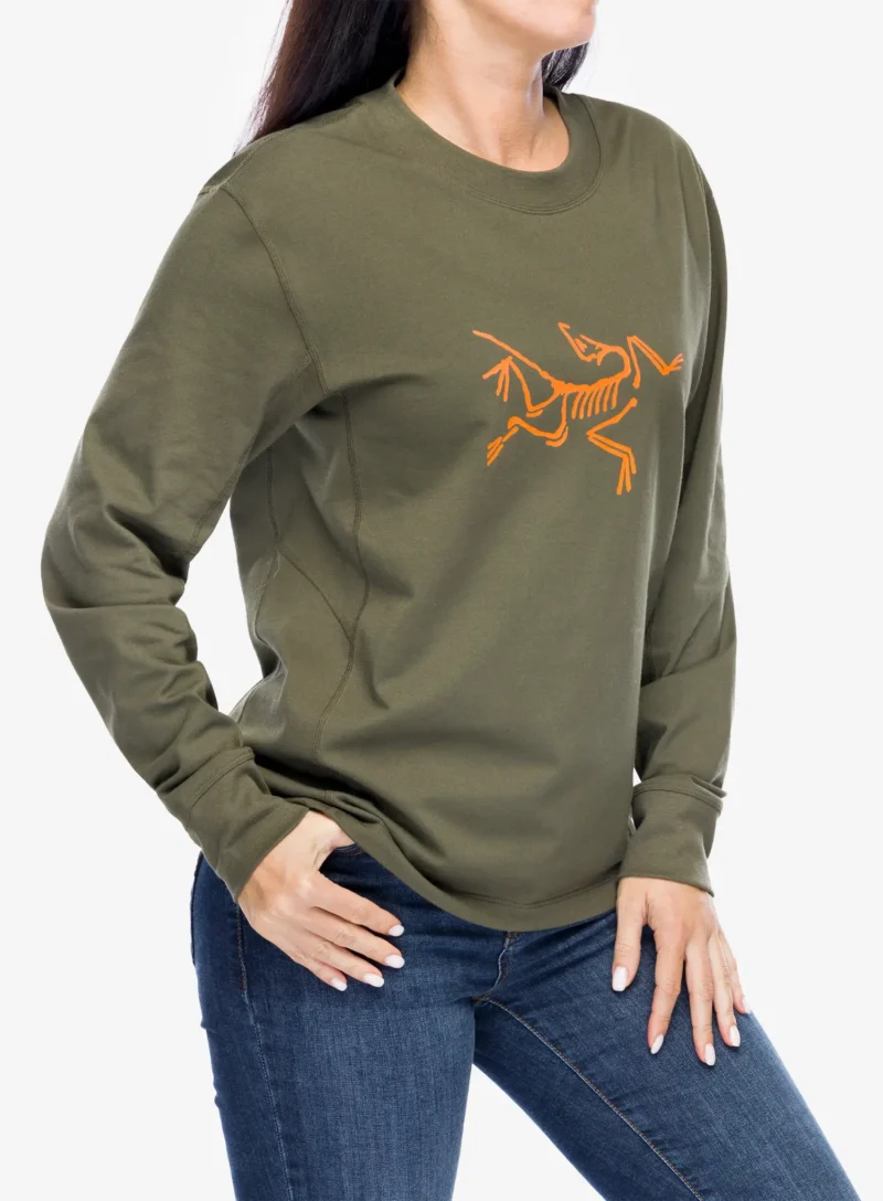 Cumpăra Bluza cu maneca lunga femei Arcteryx Archaeopteryx Logo LS - tatsu/solaris