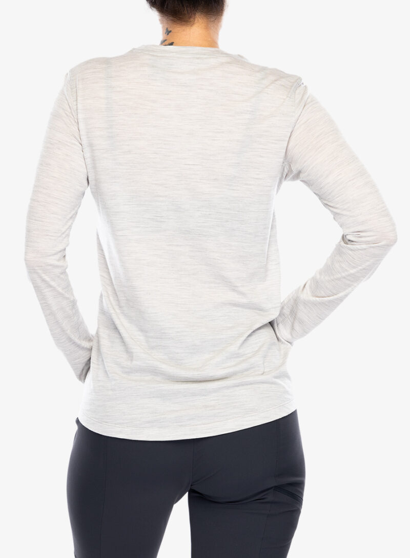 Bluza cu maneca lunga femei Arcteryx Lana Merino Wool Crew Neck Shirt LS - solitude preţ