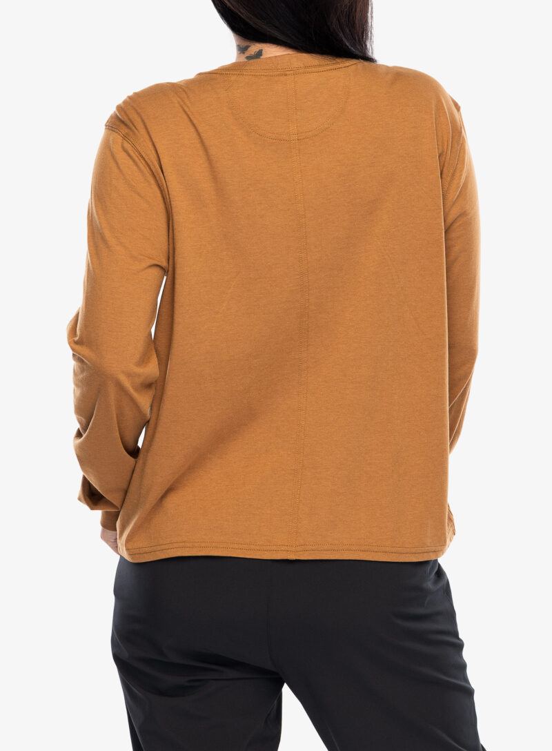 Bluza cu maneca lunga femei Cartartt Lightweight L/S Pocket T-Shirt - carhartt brown preţ