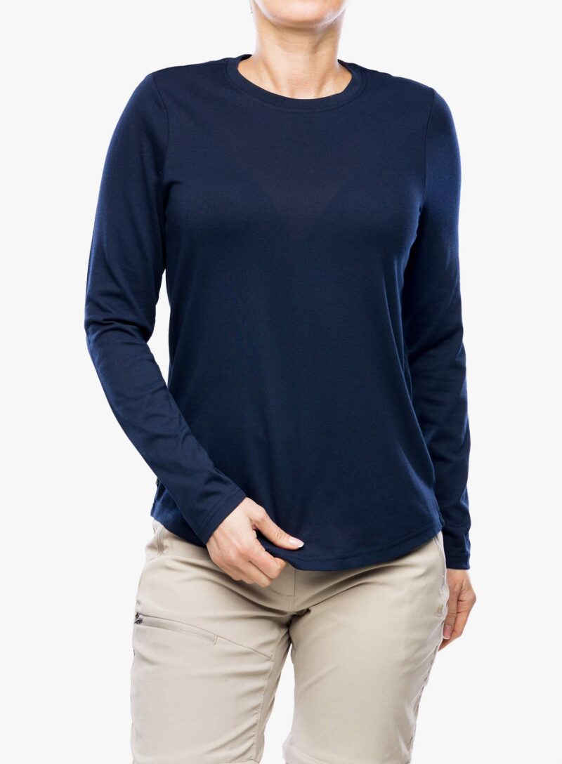 Bluza cu maneca lunga femei Craghoppers NosiLife Akona LS Top - blue navy