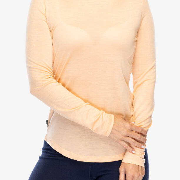 Cumpăra Bluza cu maneca lunga femei Icebreaker Merino 125 Cool-Lite Sphere III LS Tee - sunstone