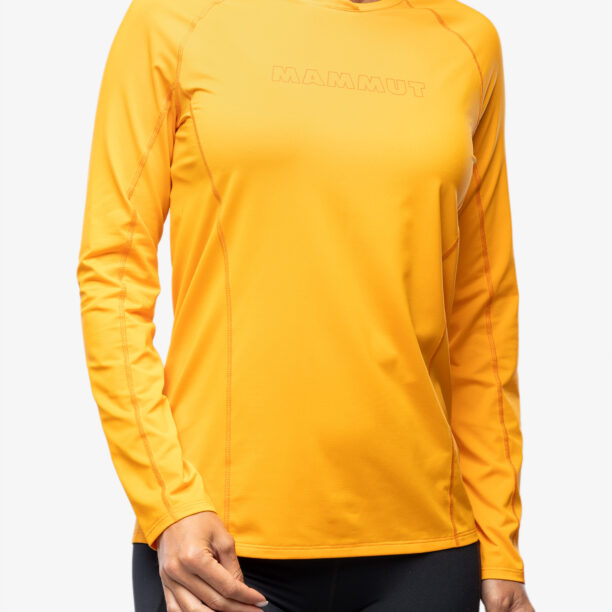 Cumpăra Bluza cu maneca lunga femei Mammut Selun FL Longsleeve Logo - tangerine