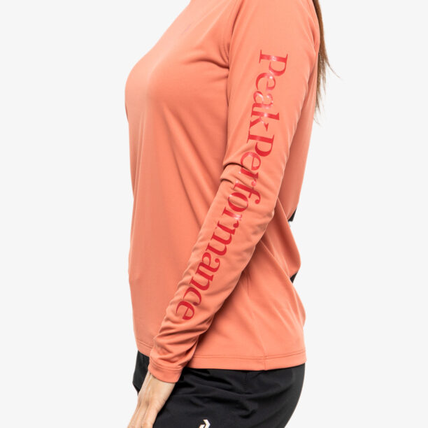 Cumpăra Bluza cu maneca lunga femei Peak Performance Alum Light Long Sleeve - trek pink