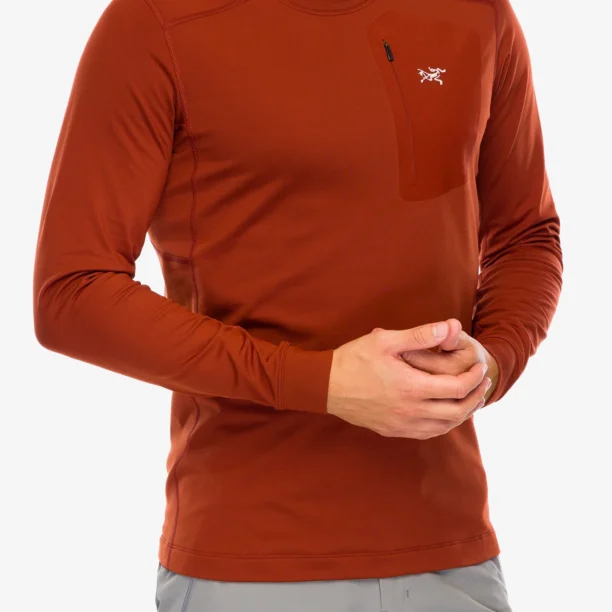 Cumpăra Bluza de corp Arcteryx Rho LT Crew Neck - sequoia