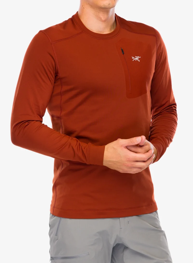 Cumpăra Bluza de corp Arcteryx Rho LT Crew Neck - sequoia