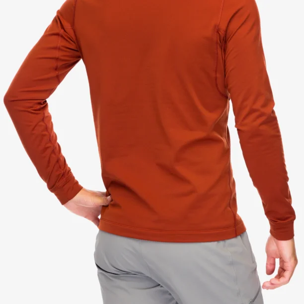 Preţ Bluza de corp Arcteryx Rho LT Crew Neck - sequoia