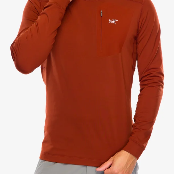 Bluza de corp Arcteryx Rho LT Crew Neck - sequoia