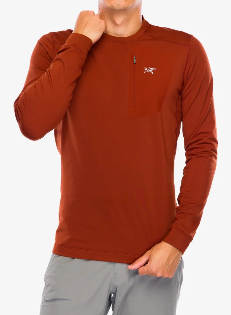 Bluza de corp Arcteryx Rho LT Crew Neck - sequoia