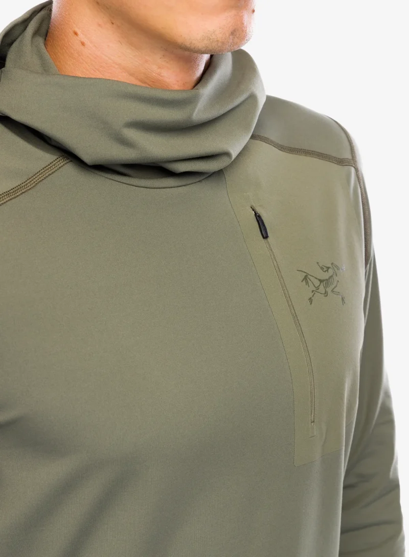 Original Bluza de corp Arcteryx Rho LT Hoody - forage