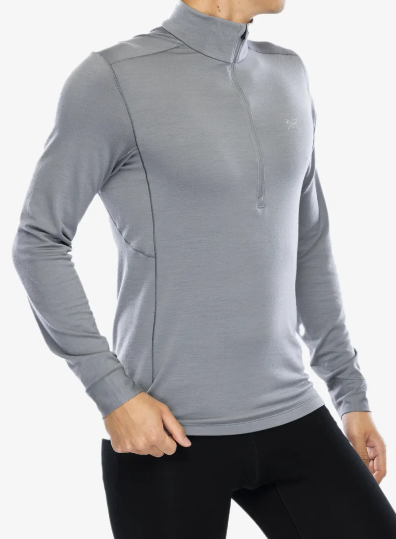 Cumpăra Bluza de corp Arcteryx Rho Merino Wool Zip Neck - void