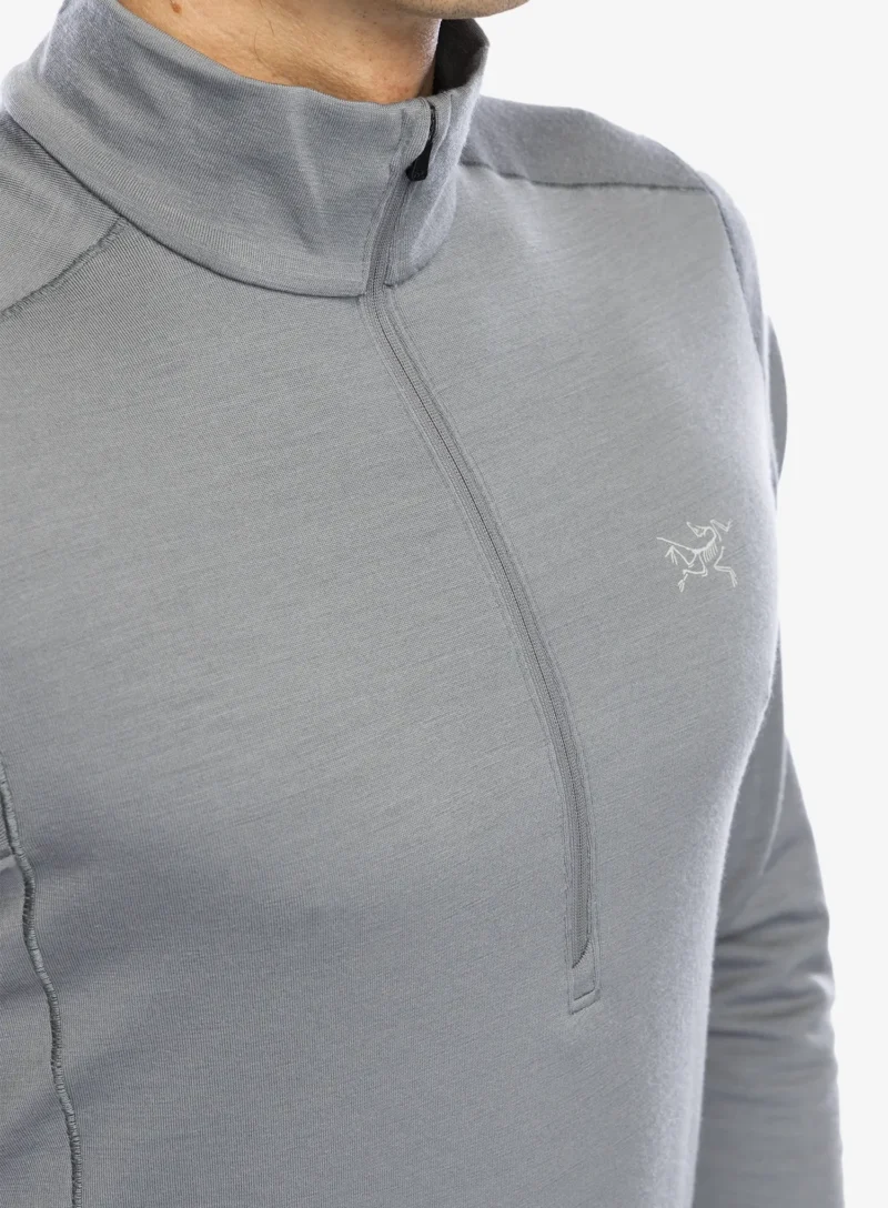 Original Bluza de corp Arcteryx Rho Merino Wool Zip Neck - void