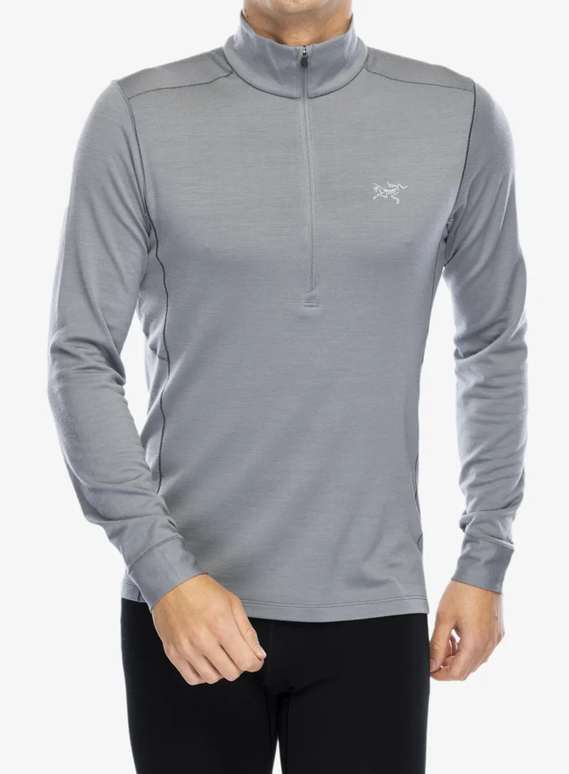 Bluza de corp Arcteryx Rho Merino Wool Zip Neck - void